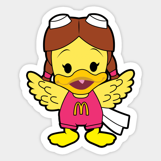 Birdie Chibi Sticker by liora natalia